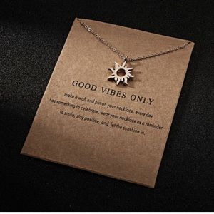 Good Vibes ONLY! Inspirational necklace
